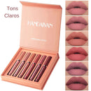 Batom Handaiyan Longa Duração |COMPRE 1 LEVE 6| + Frete Grátis